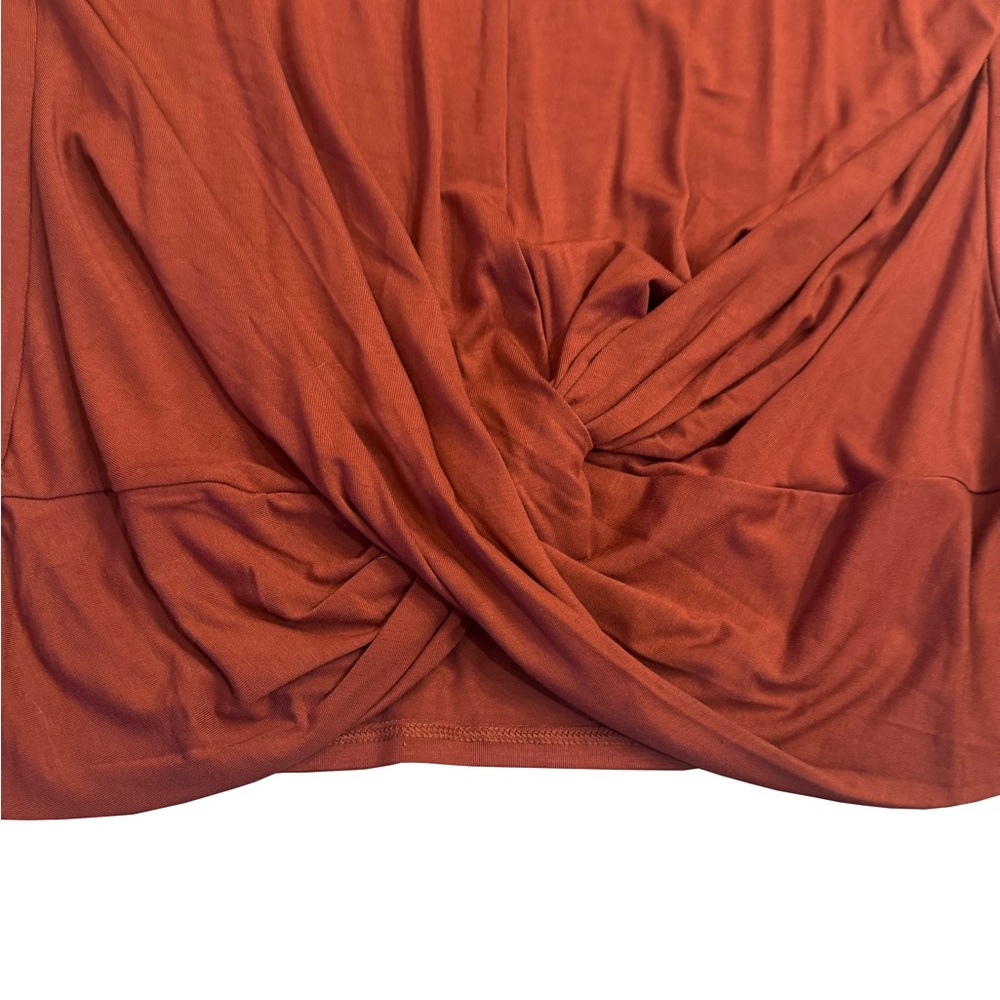 Express Rust Knot Top - Picture 6 of 7
